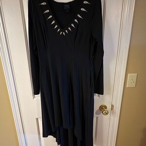 Her Universe Black Dress with Silver Accents